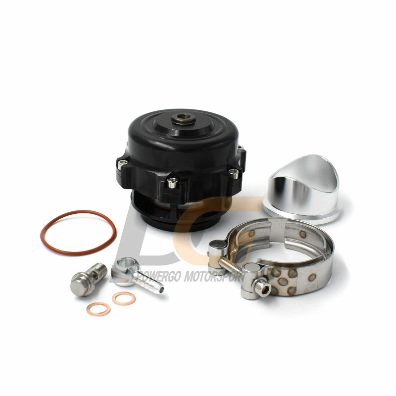 XS-Power 50mm Universal Blow-off Valve BOV 5.8psi 14.5psi V-Band BLACK