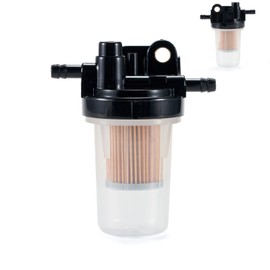 Opuiue 6A320-58862 Fuel Filter Assembly Replacement for Kubota B2320 B2410 L2800 L3400 LX2610HSD M5640SU RTV-X1100CR RTV-X900G RTV900W Replaces 6A320-58860 6A320-59912