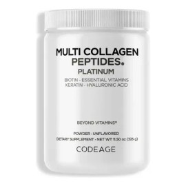 Codeage Multi Collagen Protein Powder Platinum 11.57oz Sfn                                                                                            