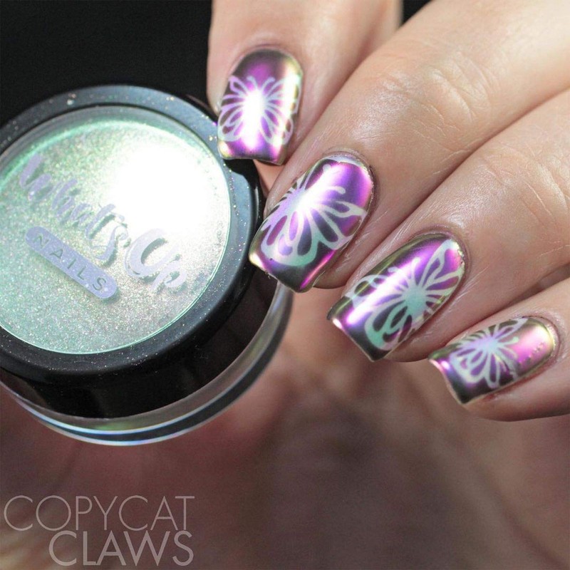 Whats Up Nails - Butterfly Wings Vinyl Stencils for Nail