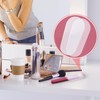 18pcs Clear Makeup Brush Covers, 9 Sizes, Plastic