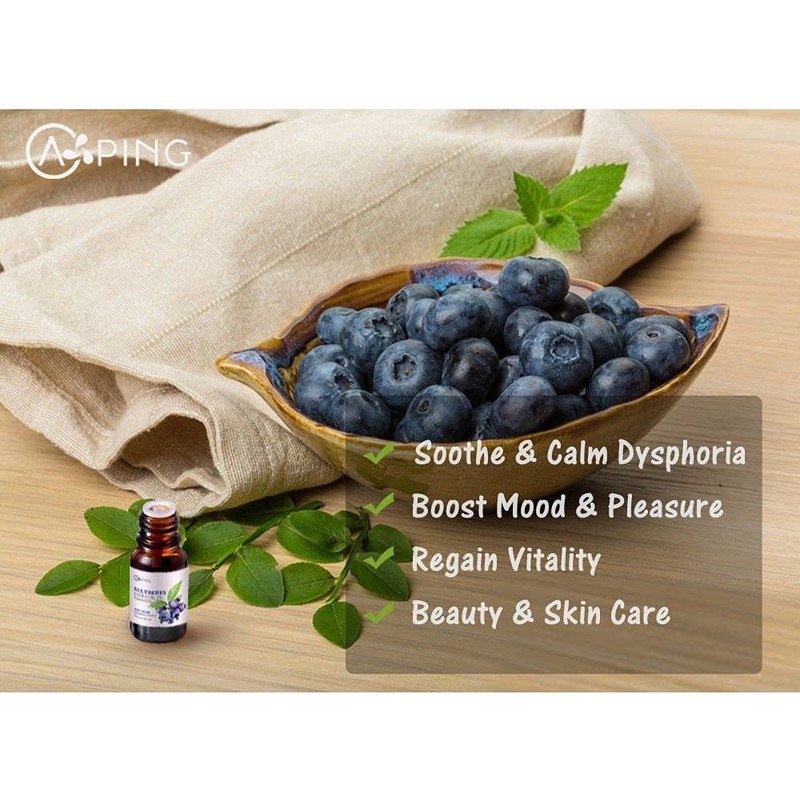 AOPING Blueberry Essential Oil - 100% Pure Organic Natural Plant
