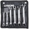 TECPO Brake Line Wrench 8-19 mm Ring Spanner Set Open