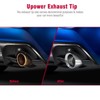 Upower 2.25" to 3" Exhaust Tips 2 1/4 inch Inlet
