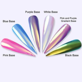 1Box Holographic Nail Powder Mermaid Nail Glitter Powder Pearl Shell Shimmer Powder Glimmer Dust Pretty Shimmer Laser Glitters Nail Art Decorations Champaign Gold Holographic Nail Flakes Rainbow