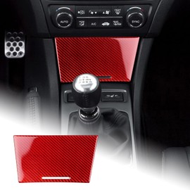 AIRSPEED for Acura ILX 2013-2022 Center Console Storage Box Panel Cover Carbon Fiber Interior Trim Accessories, Red