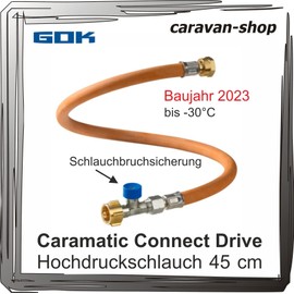 GOK Caramatic ConnectDrive 7188412 High Pressure Hose with Hose Break Protection SBS G.12-450 mm