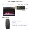 Unbranded 23 Inch Electric Fireplace Insert Ultra Thin Heater with