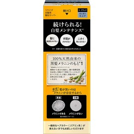 Kao Rerise Hair Color Server for Gray Hair Re-Black Unfinished Body (5.1 oz (155 g) x 2 Pieces, Color Treatment, Hair Dye, Unscented