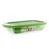 Pyrex C&S Basic Rectangular Dish with Lid 15 x 23