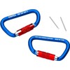 Knipex Carabiner 2 pieces (self-service card/blister) 00 50 03 T