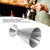Bar Jigger, multifunktionaler Edelstahl Cocktail Jigger Unzenbecher Bar Messwerkzeug Zubehör