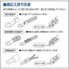 TRUSCO T-R2-6 Bare Crimp Terminals Round Φ2.5 in (6.4 mm)
