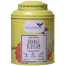 Tea People Orange Blossoms, 50 g Loose Tea in a Tin Caddy