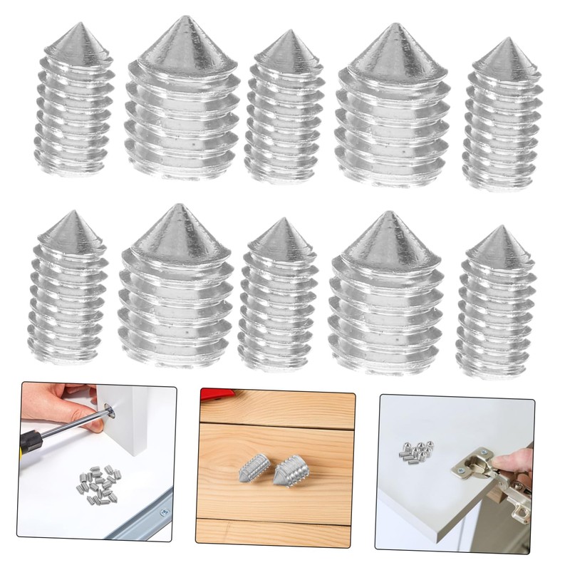 Gatuida 20pcs Towel Rack Screws for Bathroom Efficient Mounting Hardware