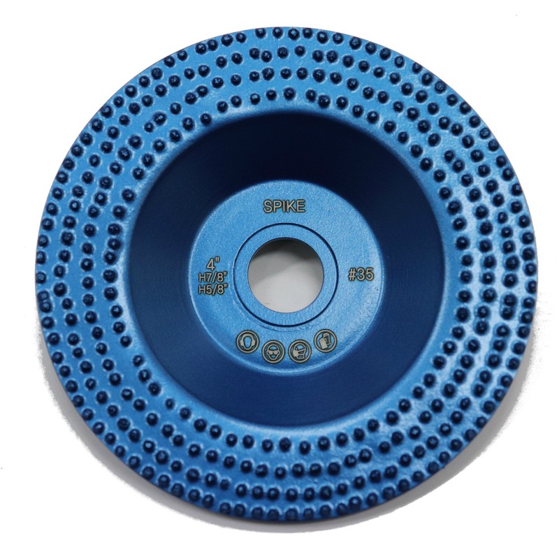 Spike 4" Diamond Cup Removing Disc Wheel for Paint, Epoxy,