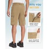 Moosehill Mens-Hiking-Shorts Cargo Lightweight Water Resistant Quick Dry Big &