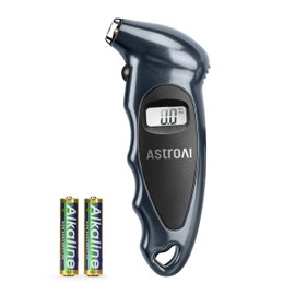 AstroAI Medidor de Presión Llantas 150 PSI Neumáticos Moto Bicicleta Coche Gris
