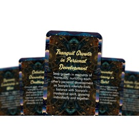 Ibiza Tarot Scorpio and Scorpio - Zodiac Compatibility - Divination Tools - Oracle Cards - Star Sign Compatibility - Horoscope Compatibility Cards