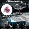 Partuto M14*1.5 Oil Drain Plug Titanium Alloy Oil Pan Drain