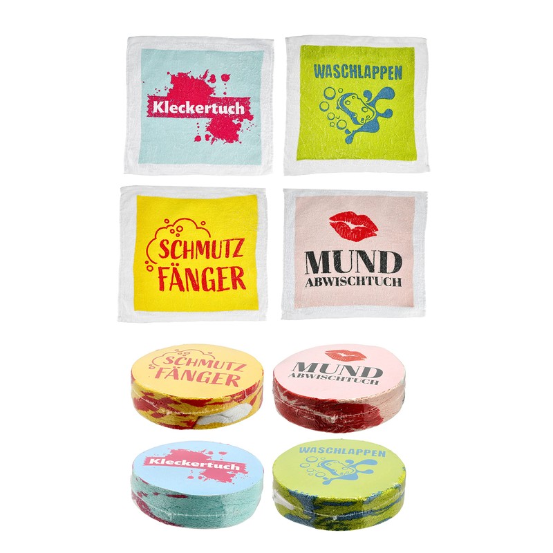 MIK funshopping Set of Magic Hand Towels, Magic Cloth, Magic