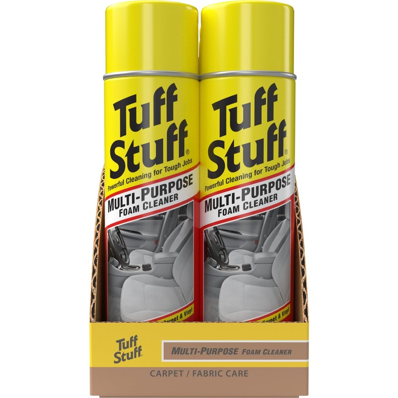Tuff Stuff Multi-Purpose Foam Cleaner, Use on Car Interior, Furniture,