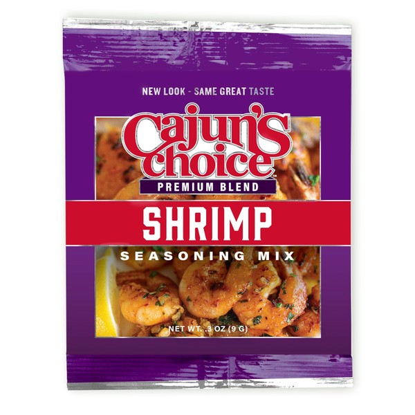Cajun Shrimp Seasoning Mix - .3 oz Packet, Pack of
