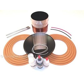 Springfield Speaker 2.38" Coil Replacement Kit - Dual 2 Ohm - Compatible with Kicker L7