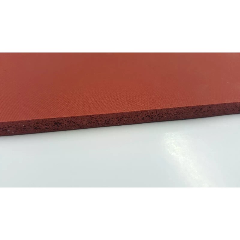 ALL ABOUT RUBBER SILICONE SPONGE RUBBER ROLL 1/8THK X 1”