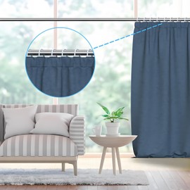 Shower Curtain Rings, Pack of 12, Plastic Shower Curtain Hooks, White Curtain Hanging Rings, Shower Curtain Rings in C Shape for Shower Window Rod, Shower Curtain Holder, Suitable for Most Shower