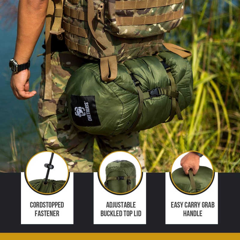 OneTigris Sleeping Bag Compression Stuff Sack, 25L