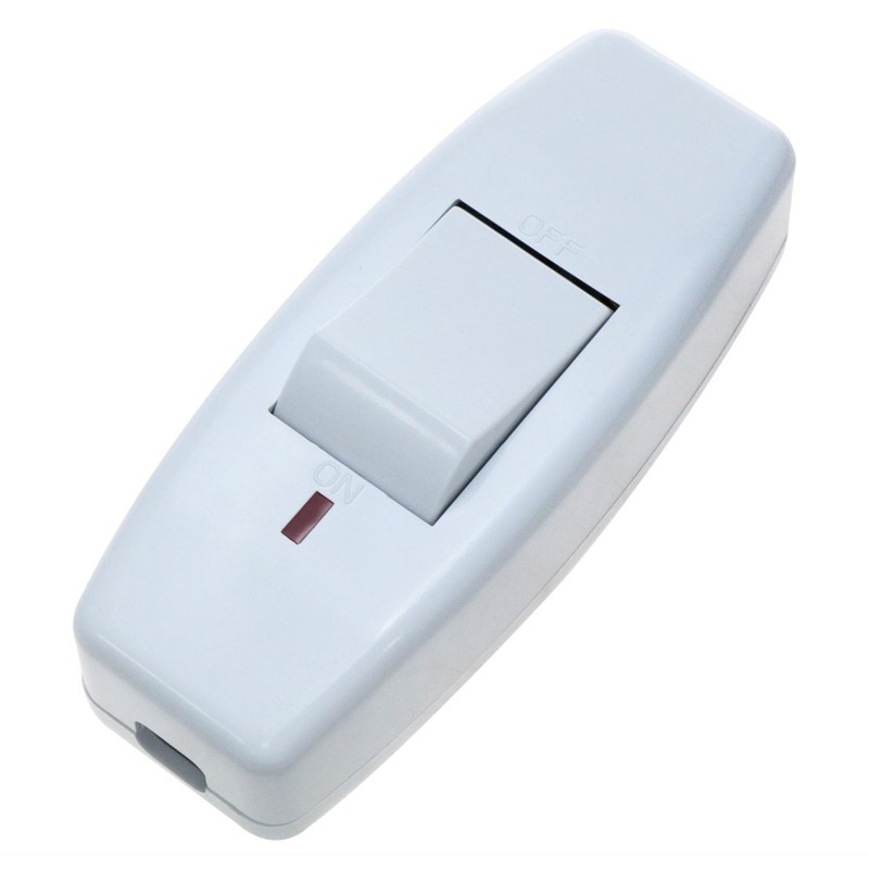 Lovelysp Inline Cord Switch Inline Switch for Lamp Cord AC