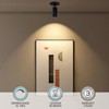 LEONLITE 2-Pack 5CCT LED Ceiling Spotlight with Included Junction Box