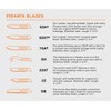 Havalon Piranta #60A Stainless Steel Blades - 50 Pack, SS60A