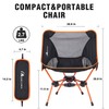MOON LENCE Portable Camping Chair Backpacking Chair - The 4th