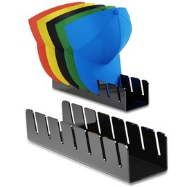 noleli Cap Holder, Cap Holder Cap Stand for Baseball Caps, Cap Washer, Can Be Stored, 7 Hats, Storage Cap Holder, Hat Organiser, No Installation Hat Stand for Presentation of