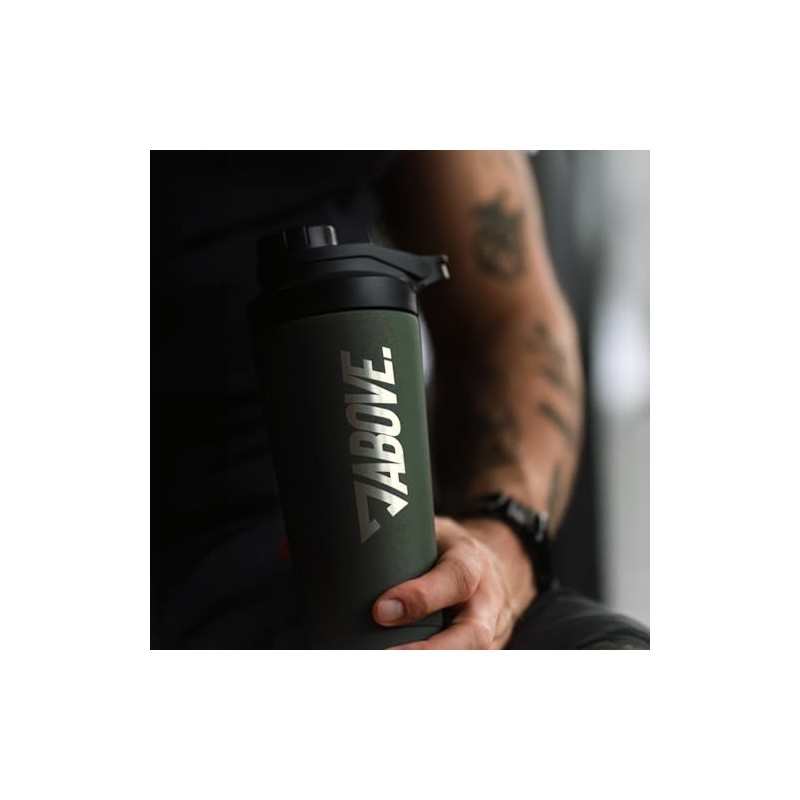 ABOVE. Protein Shaker Stainless Steel 750 ml - BPA Free