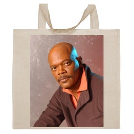 Boss Hog Samuel L Jackson - Cotton Photo Canvas Tote Bag PTR #PDI556294