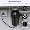 Garbage Disposal, Food Garbage Disposal with Power Cord, Stainless Steel