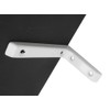KG Wai Industrial Aluminum Shelf Bracket, 65X100, White