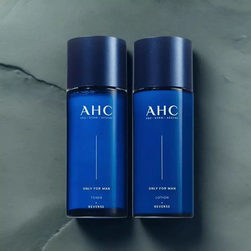 AHC 온리포맨 스킨케어 2종 기프트 세트 AHC Only for Man