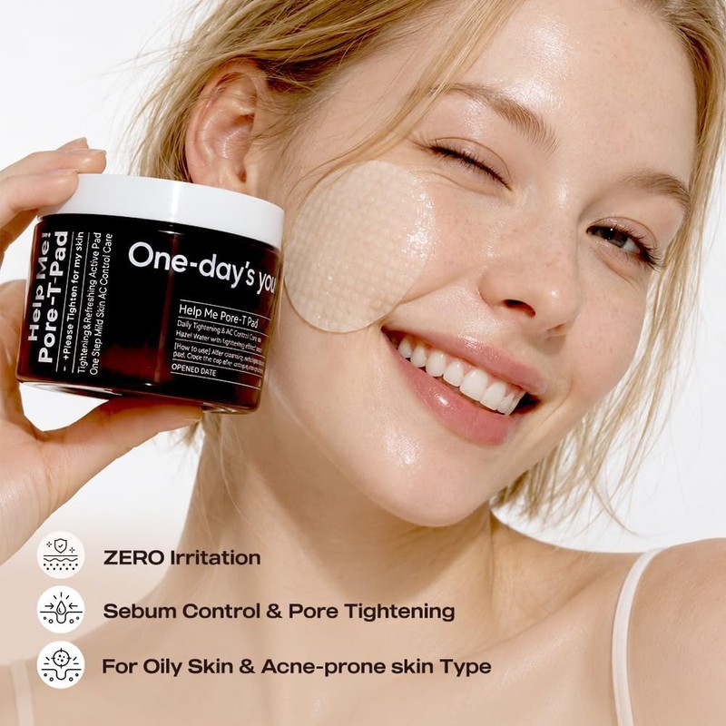 Almohadilla Pore‑T PAD6 – Tónico exfoliante que cierra poros y