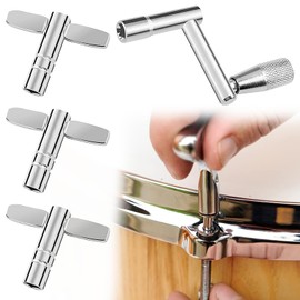4 Pcs Adjustable Drum Key Adjusting Remove Replace The Drum For Most Drums Drum Key Set Fine-tune To Meet The Feel For Drum Kit Snare Drum Bass Drum For Parties And Drum Enthusiasts