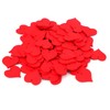 100Pcs Wood Slices HandMade Red HeartShaped Pendant Crafts DIY Wedding