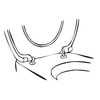 Cornat TEC364881 Mounting Kit for Camero KSCAM00 Toilet Seat, TEC364991