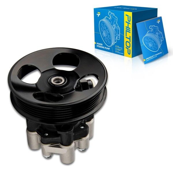 PHILTOP 215264 Power Steering Pump Fit For 2000-2006 Tundra 4.7L,2001-2007