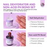 SAVILAND Acrylic Nail Kit for Beginners: White Pink Clear Acrylic