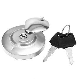 Fuel Gas Tank Door Cover Cap Fuel Filler Door Cover W/Keys for Honda Shadow Rebel MAGNA VTX VT600 750 1100 1300