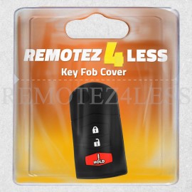 Remotez4Less Key Fob Cover For 2005 2006 2007 2008 Mazda 6 Remote Case Rubber Skin Jacket