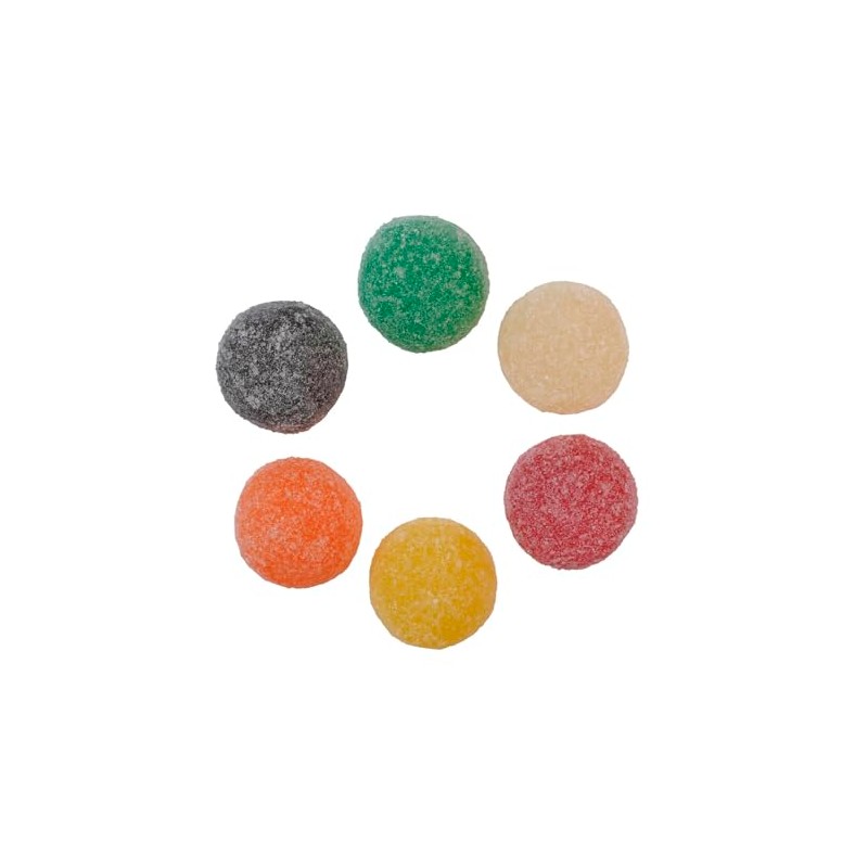 YANKEETRADERS Jumbo Jel Drops, Assorted Flavors, 3 Pound Bulk Bag